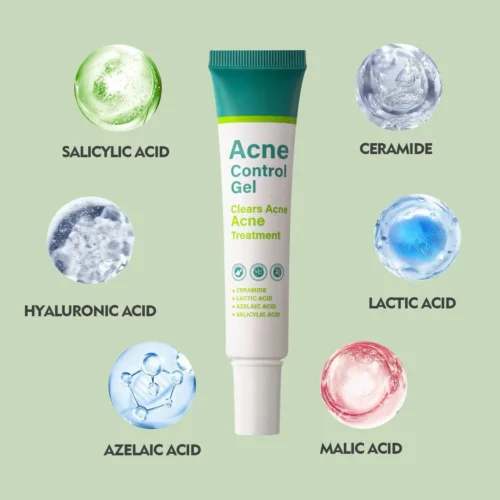 Salicylic Acid Gel Lighten Acne Ceramide Lactate Acne Cream 30g - Image 5