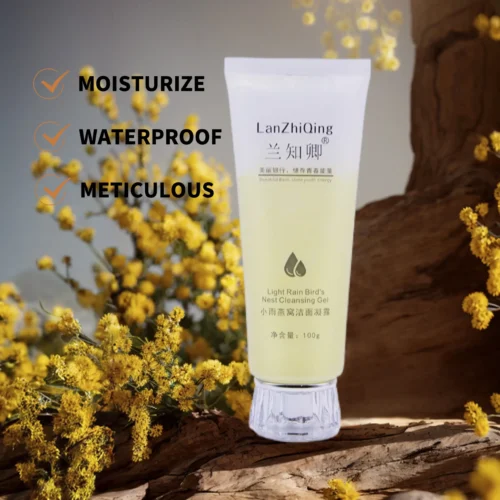 Deep Cleansing Oil Control Refreshing Moisturizing Bird's Nest Facial Cleanser for All Skin Types - Image 3