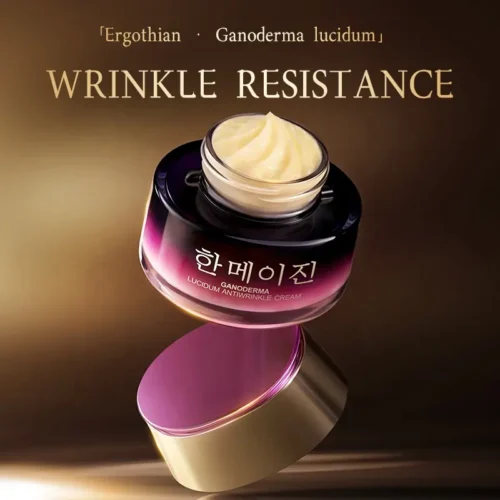 Hanmj Ergothioneine Ganoderma Lucidum Anti-Wrinkle Night Cream 50g - Image 4