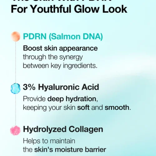 Anua PDRN Hyaluronic Acid Capsule 100 Serum, Radiant Face Serum, Hyaluronic Acid, Hydration, Moisture Plumping effect serum 30ml - Image 3